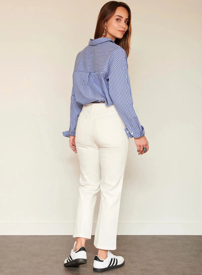 MKT Studio | Cropped Jeans Linda New Drill